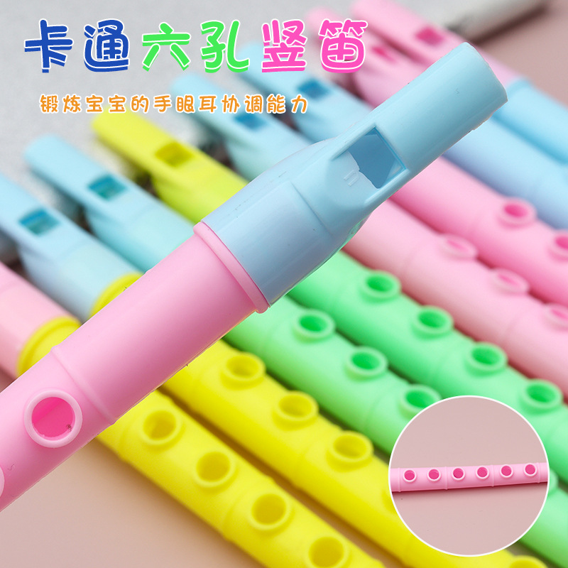 Children's Musical Instrument Small Flute Plastic Small Toys Kindergarten Gift Manufacturer Wholesale Street Stall Toys