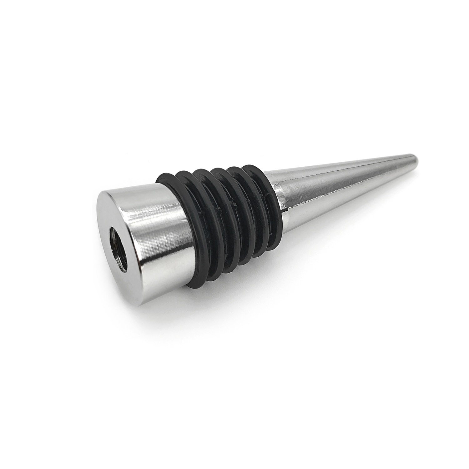 304 stainless steel wine bottle stopper lower body six-wire cone wine stopper wine environmental protection glass bottle vacuum stopper
