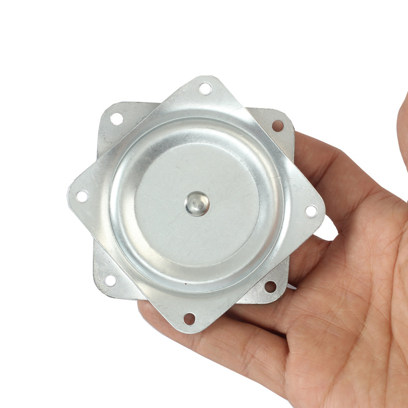 2-inch dining table universal hollow turntable TV furniture display stand full bead 360-degree rotating base small turntable bearing