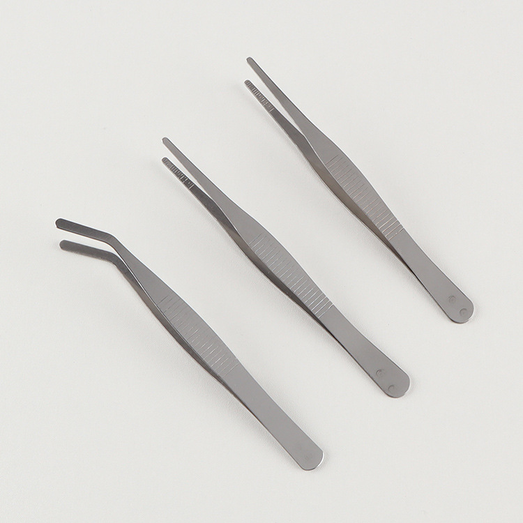 Supply tea set matching products 12cm small stainless steel tea clip travel tea set matching