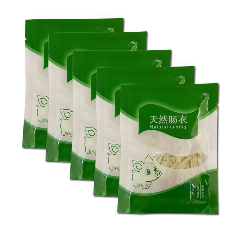 Pig Casings Pure Natural Enema Household Kidsren's Edible Homemade Sausage Crispy Food Grade Grilled Sausage Casings Wholesale