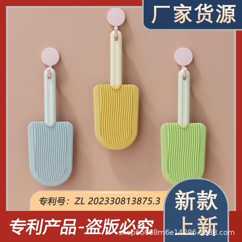 Cat pet floating hair comb bristles massage floating hair cat comb cat comb two sides convenient hanging scraper