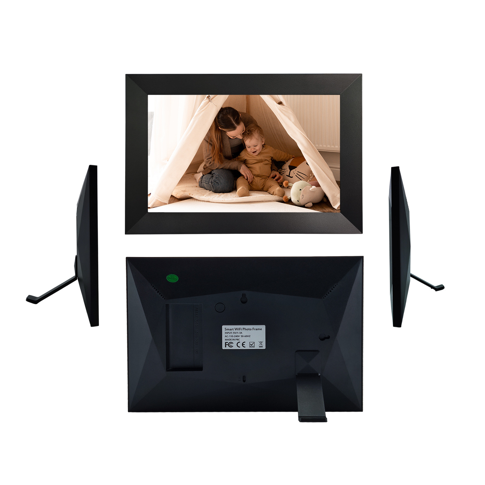 Cross-border e-commerce Amazon best selling digital photo frame Frameo cloud photo frame smart touch 10.1 inch wifi photo frame