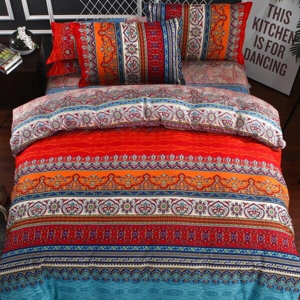 Cross-Border American and Europe Best-Selling Quilt Cover, Pillowcase, Fitted Bed Sheets, Three-Piece Set, Four-Piece Set, Bed Sheetss, Bedding 200*200