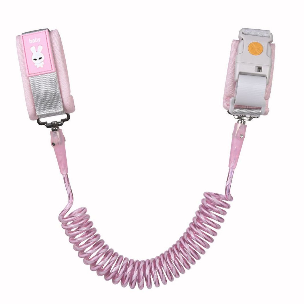 Children's Anti-Lost Belt Traction Rope Sensor Lock Safety Protection Children's Anti-Lost Bracelet Anti-Lost Key Model Wholesale