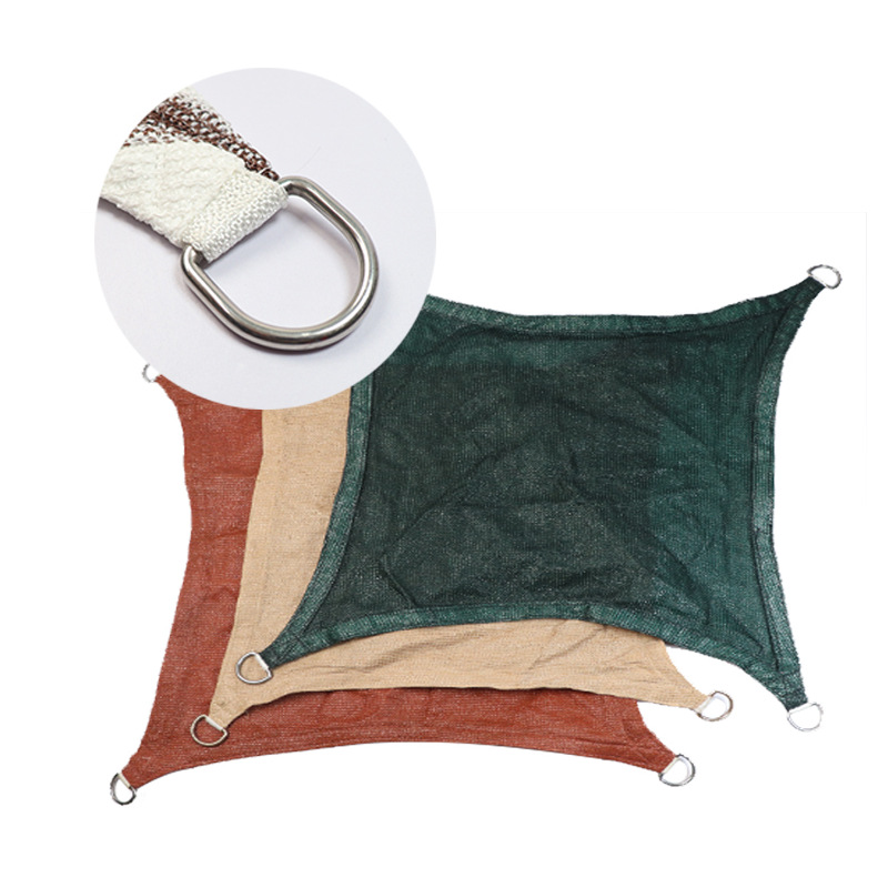 Cross-border hot sale outdoor triangle sunshade sail waterproof sunshade sail UV-proof four-corner sunshade canopy awning