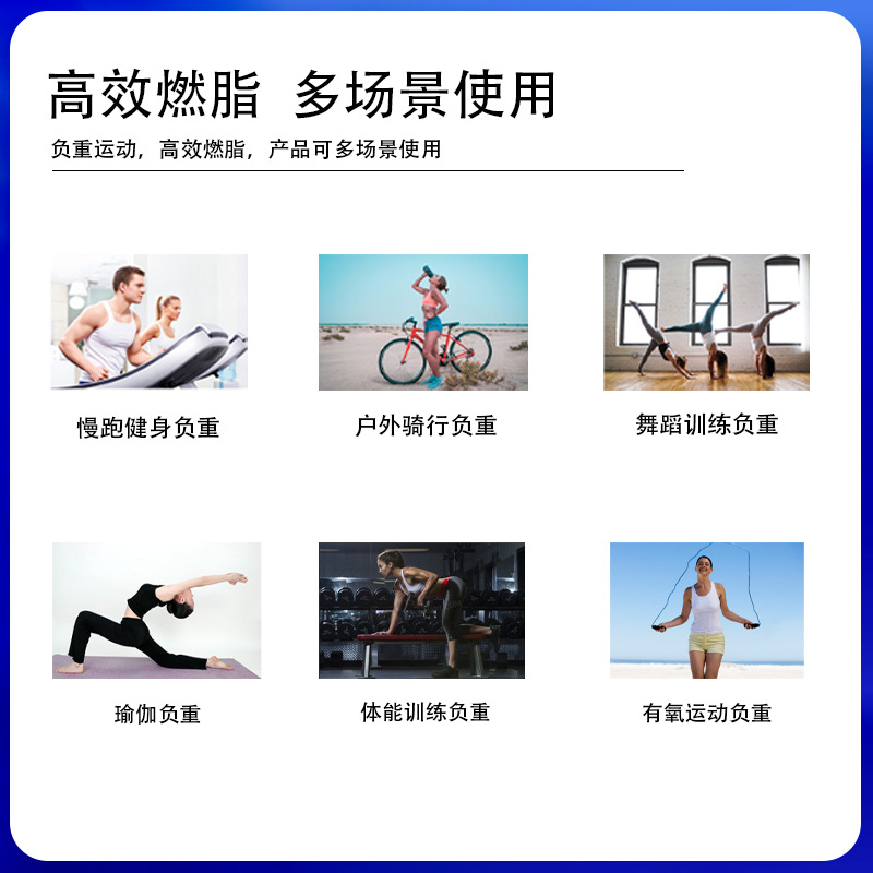 Triangle Monochrome Velcro Bracelet Arm Strength Training Sports Fitness Wrist Strength Load Adjustable Universal Size