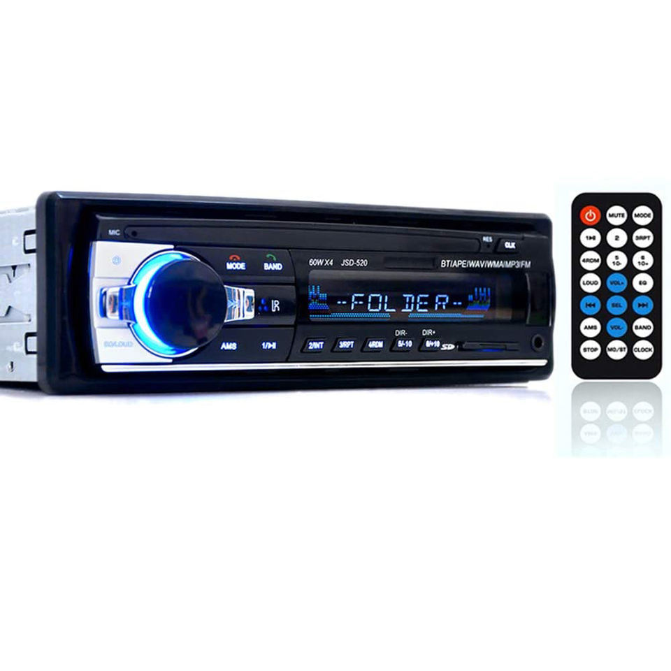 JSD520 новый bluetooth MP3 плеер для автомобиля с FM радио