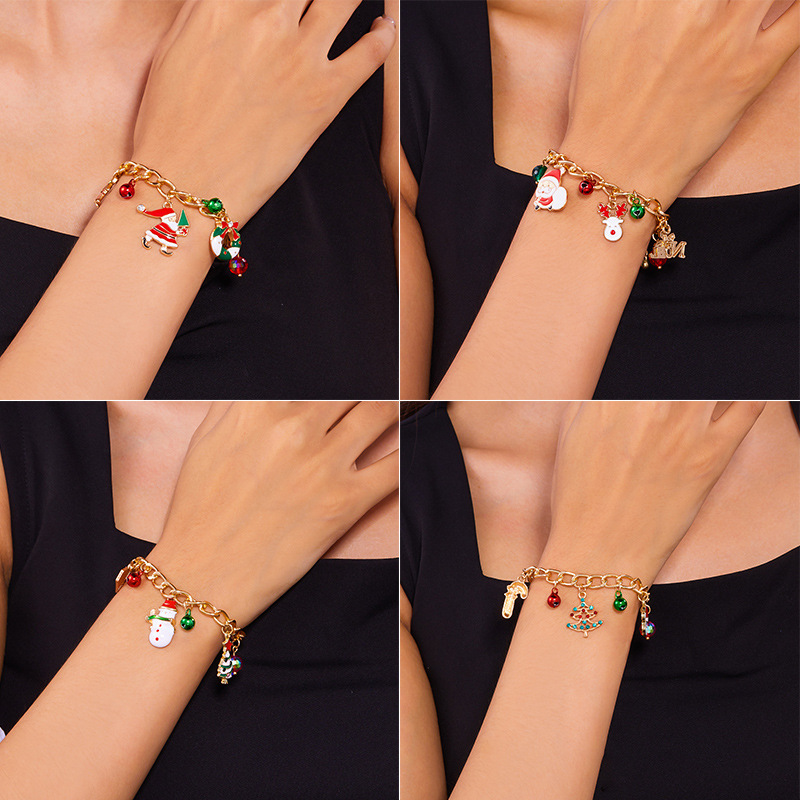 Новый рождественский браслет, высококачественные украшения для женщин