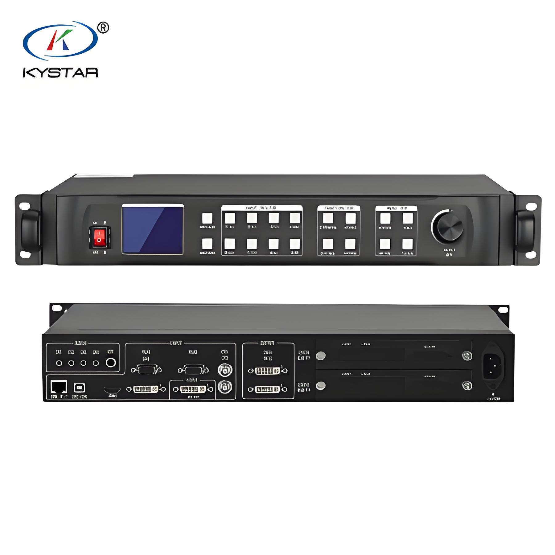 KSV4C video processor LED display synchronous arbitrary switch dual screen stitching processor