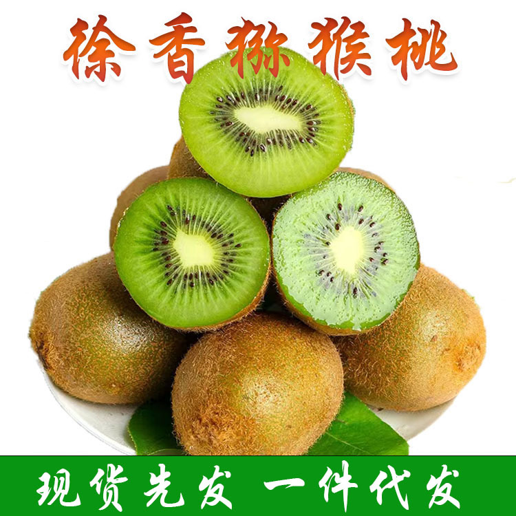 Свежий фрукт киви Сюсян зеленосердечный киви не Цуй Сян оптовая продажа одного поколения