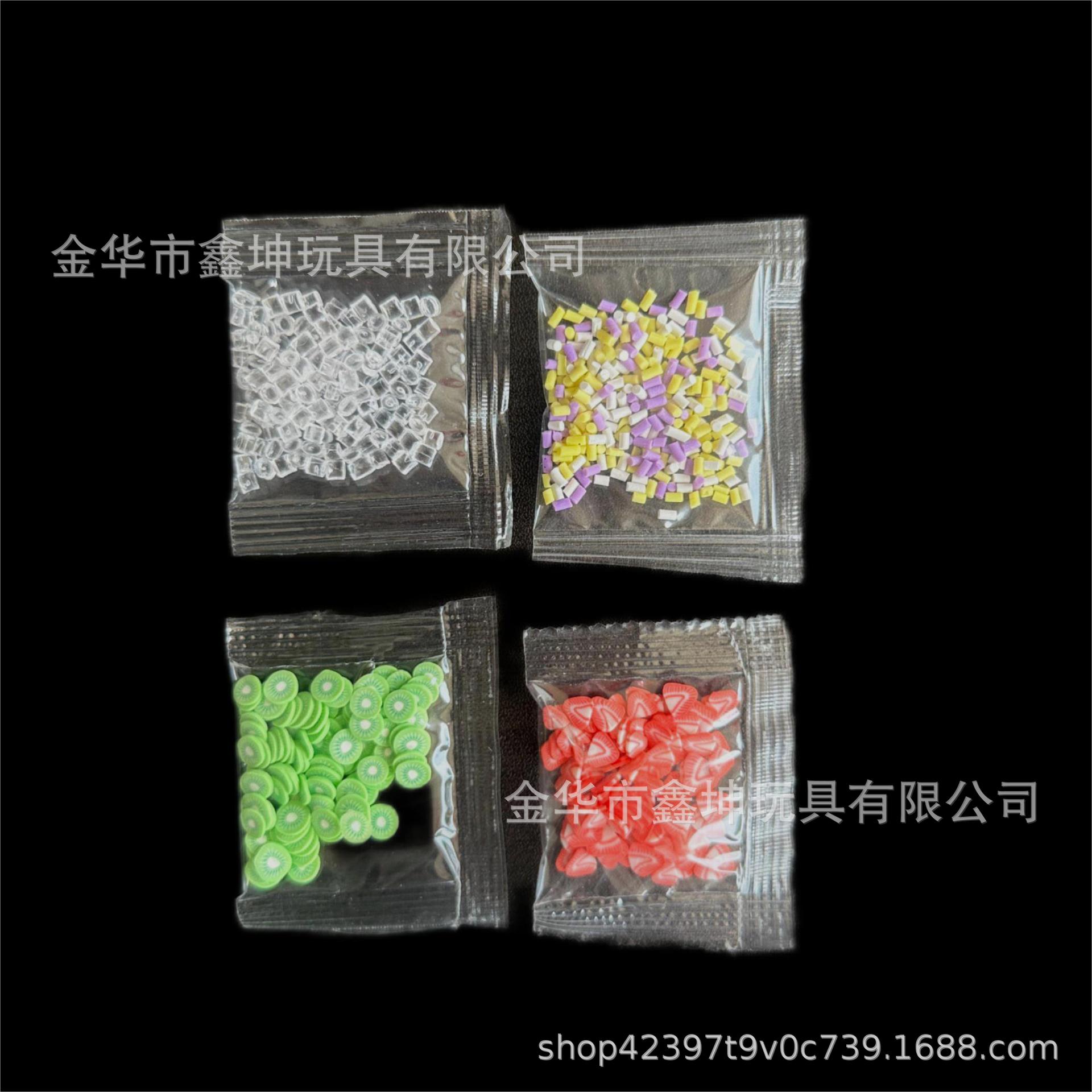 Factory Sale of Simulated Chocolate Chips DIY Cream Glue Powder Soft Clay Candy Food Accessories for Crafts