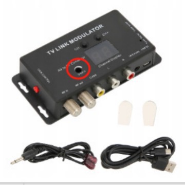 Tv Link Modulator with Adjustment Av to Rf Convertor & Ir Extendertm70R