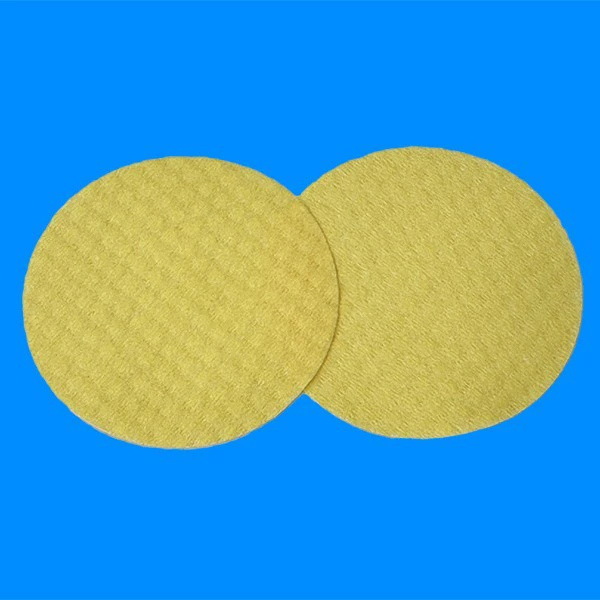 Factory direct yellow cotton pearl pattern thickened round salicylic acid cotton base cloth