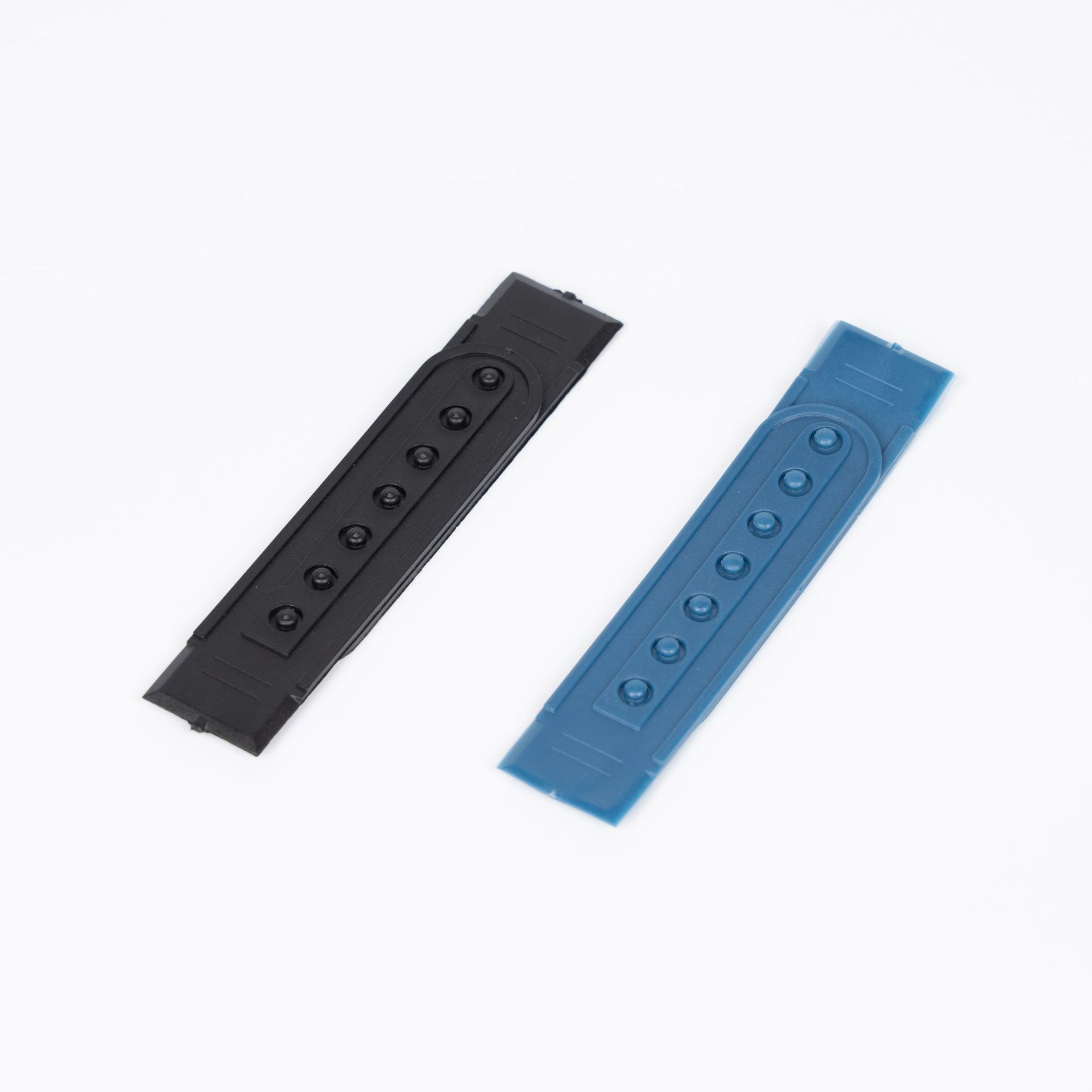 Factory Direct Sales Plastic Colorful-Breasted Back Adjustment Buckle Seven-Hole Single-Row Hat Accessories Buckle Plastic Hole Buckle