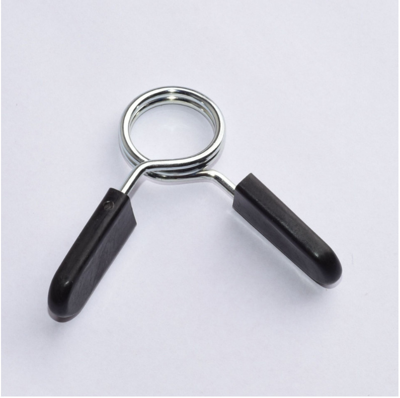 Factory wholesale aperture 2.5cm card barbell bar spring clip dumbbell anti-loose buckle accessories Card Spring