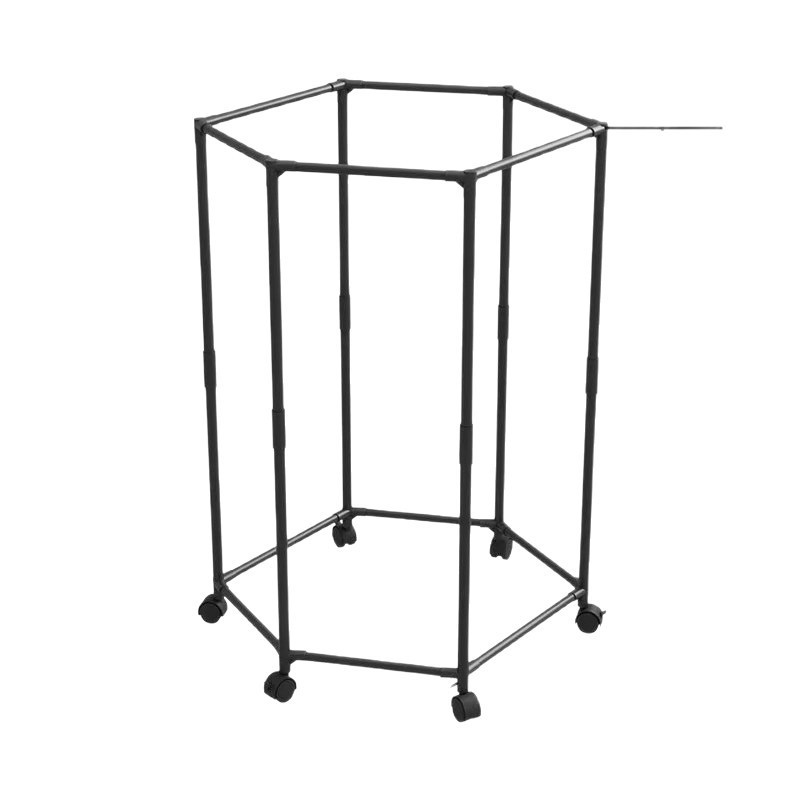 New Hexagonal Balcony Bedroom Multi-Functional Clothes Drying Rack Dormitory Space-Saving Thickened Stable Floor-Standing Coat Rack