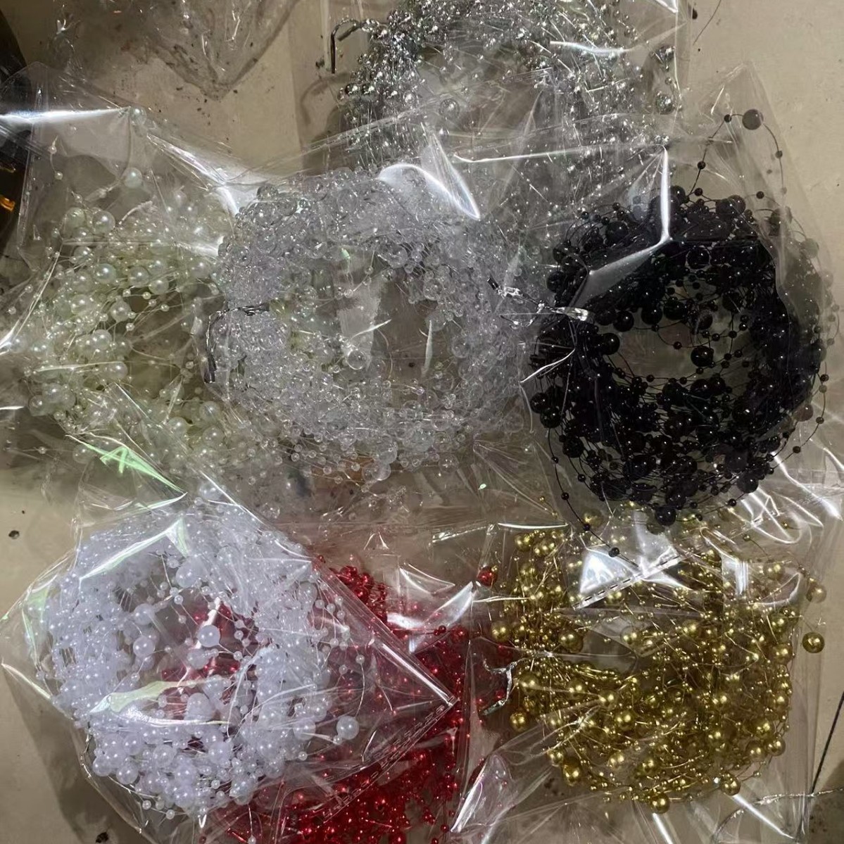 Упаковка для кросс-бордерной распродажи, 8 3abs рыболовных бусин с декоративными аксессуарами