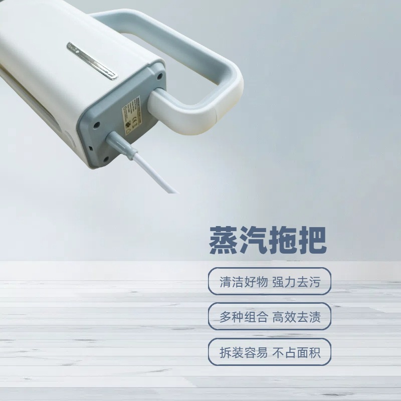 Cross-Border New Steam Mop Multi-Function Floor Scrubber High Temperature Sterilization and Disinfection Household Life Appliances 2025 Special