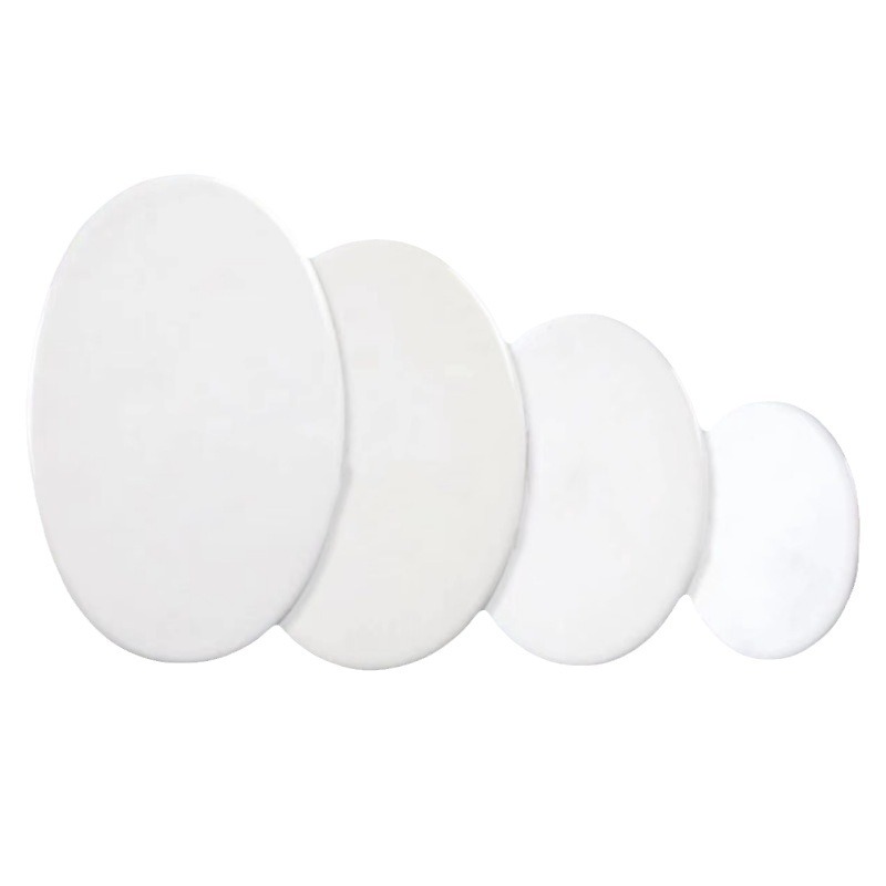 Outdoor High Temperature Tombstone Porcelain Statue of the Elderly Portrait Oval Blank Porcelain Printable Photo White Embryo Wholesale