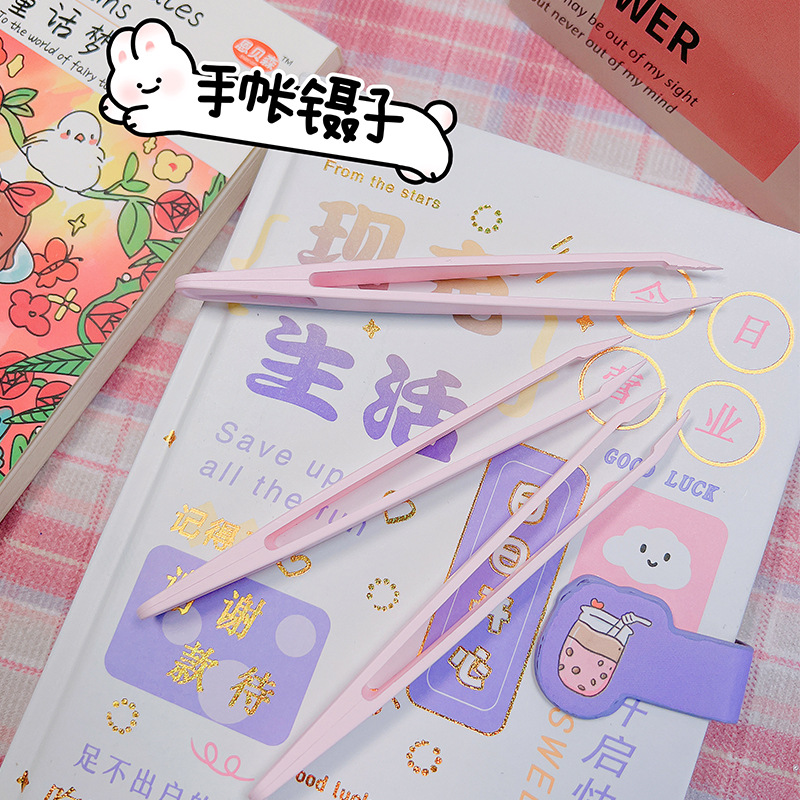 Пластиковые пинцеты для DIY, острые ручные пинцеты, пинцеты для наращивания ресниц