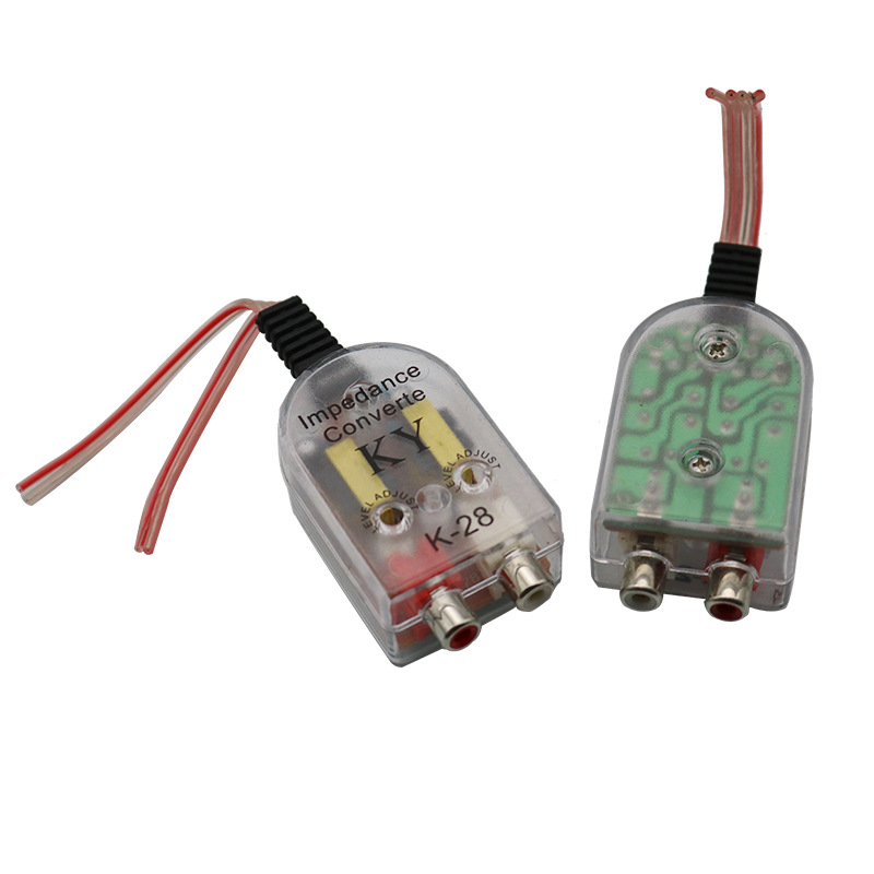 Car power amplifier subwoofer modification high to low high frequency to low frequency output K-28 transparent high to low