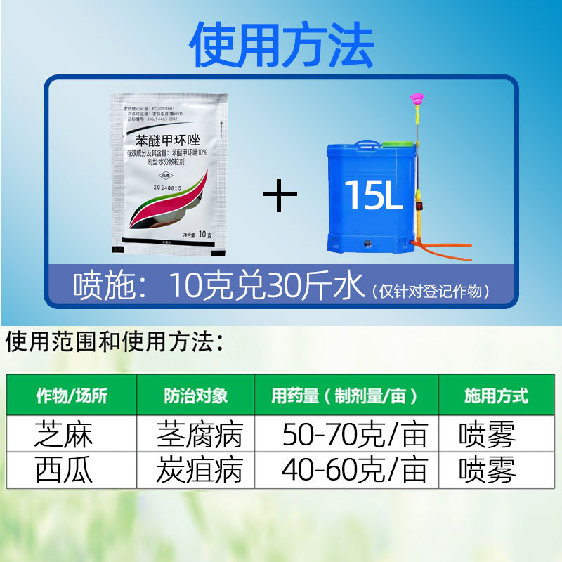 Bainongstar Difenoconazole 10% Difenoconazole Potassium Still Wrong Pesticide Fungicide