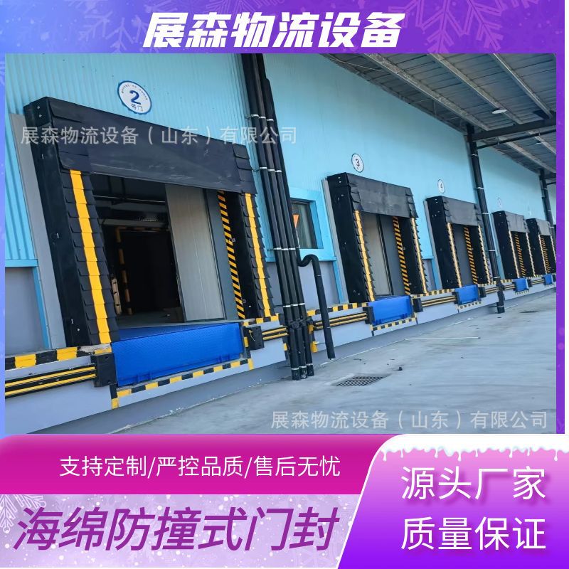 Изоляционная герметичная дверь для погрузки и разгрузки на складе, противоударная дверь из поролона