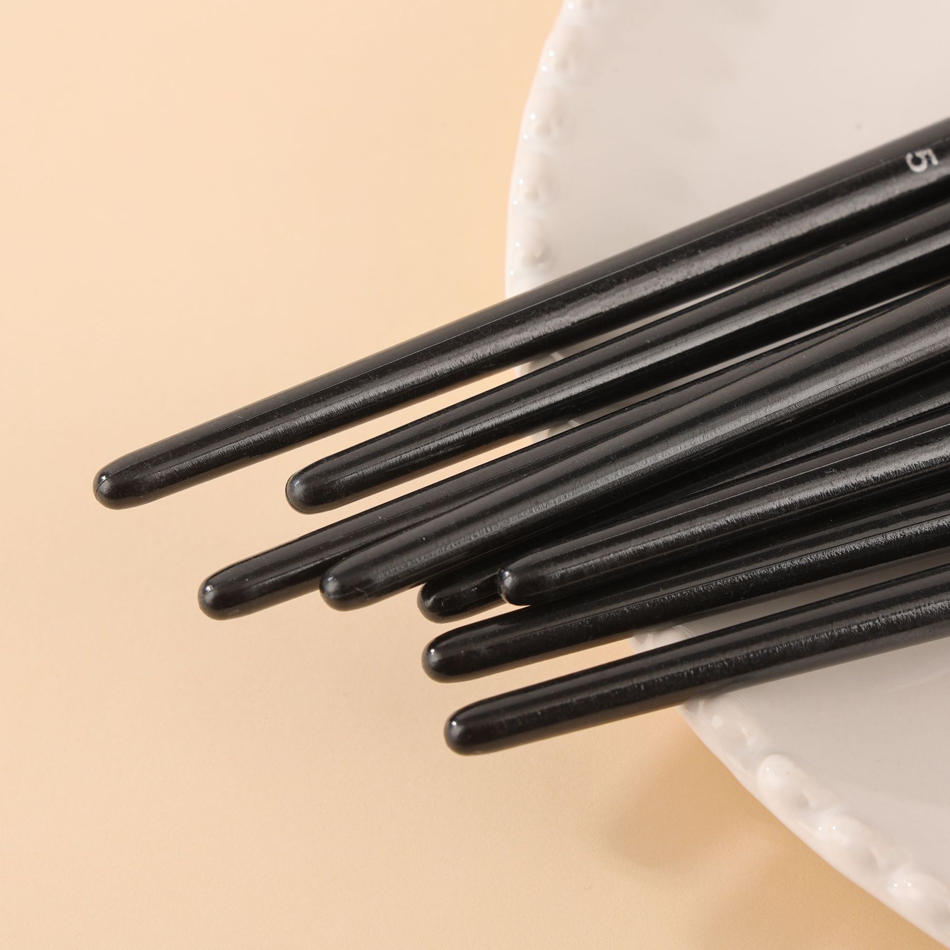 Cross-border Nail Art Gouxie Pen Gouxie Stroke Pen Plastic Rod Oil Painting Wolf Hole Special suit Chinese Painting Art Pen