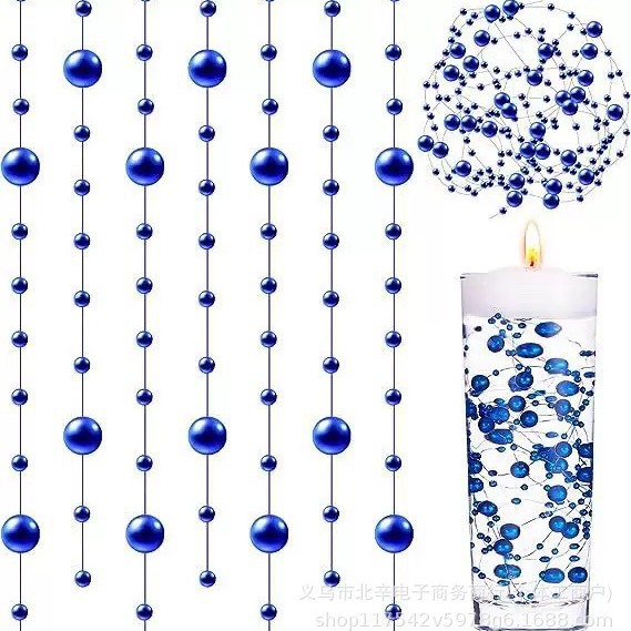 Can be divided into packaging cross-border hot sale 8 3abs fishing line beads style range with decorative accessories clothing