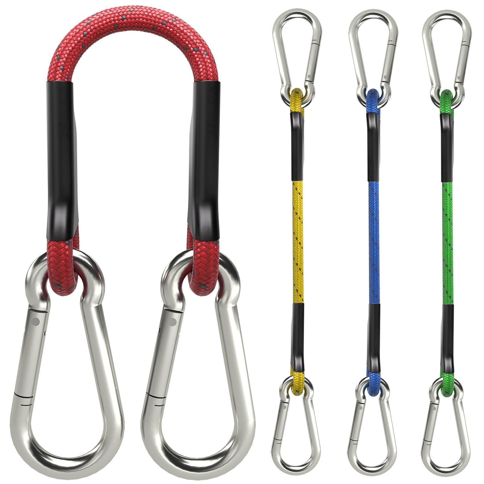 Латексный эластичный трос с металлическим зажимом, высокая эластичность, для связывания грузов, подходит для кемпинга, велосипедных стоек и тележек