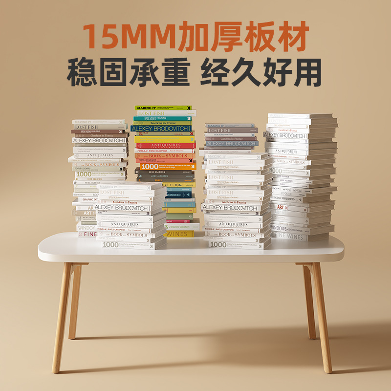 Wholesale Japanese Coffee Table Small Apartment Living Room Ins Style Thickeneded Solid Wood Table Legs Installation-Free Foldableable Small Coffee Table