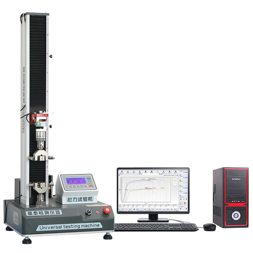 Электронный универсальный испытательный стенд на растяжение, цифровой манометр для измерения предельной прочности на растяжение