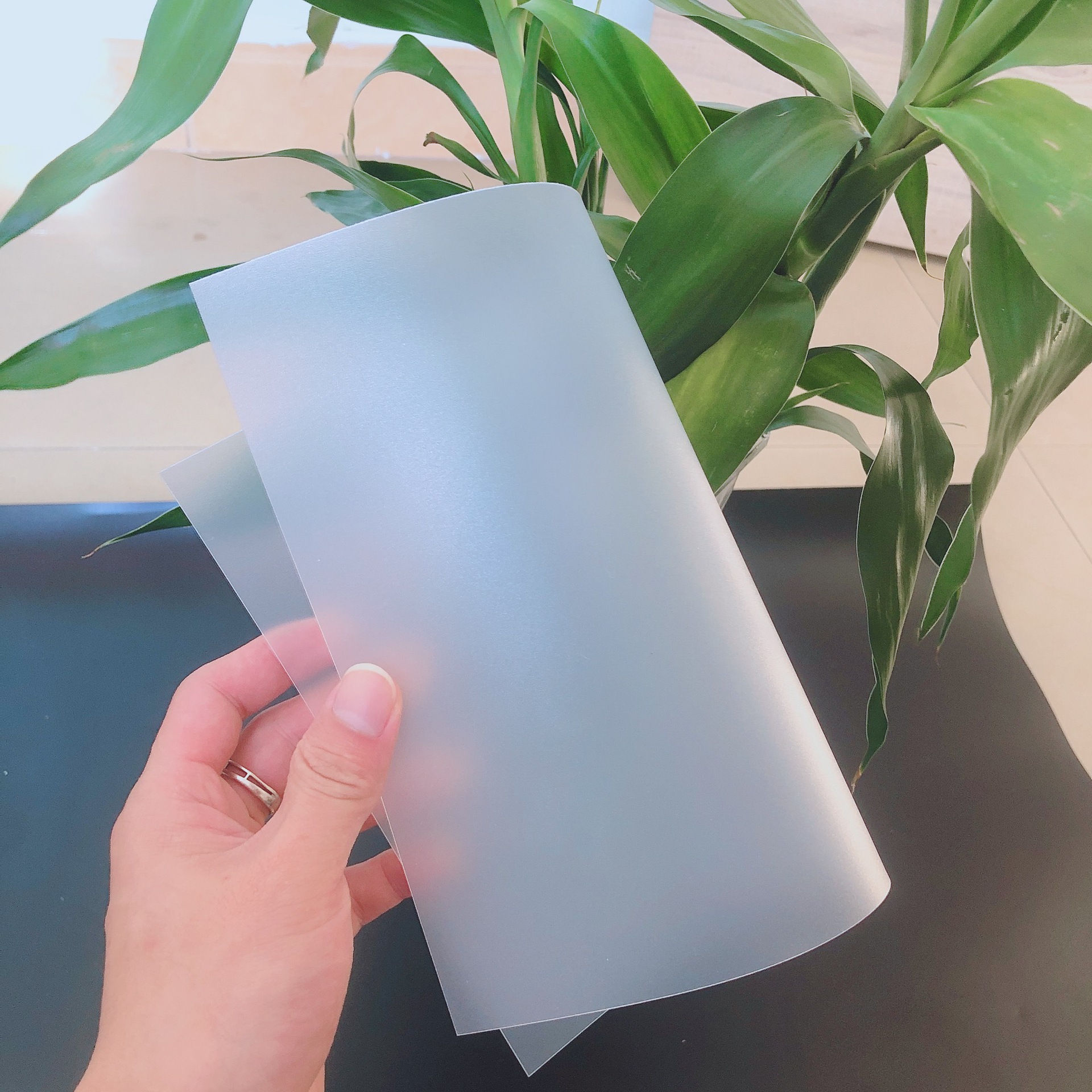 Матовая ПП пленка упаковка подкладка полупрозрачный рулонный пластиковый лист огнестойкая ПП пленка ПП пластиковый лист