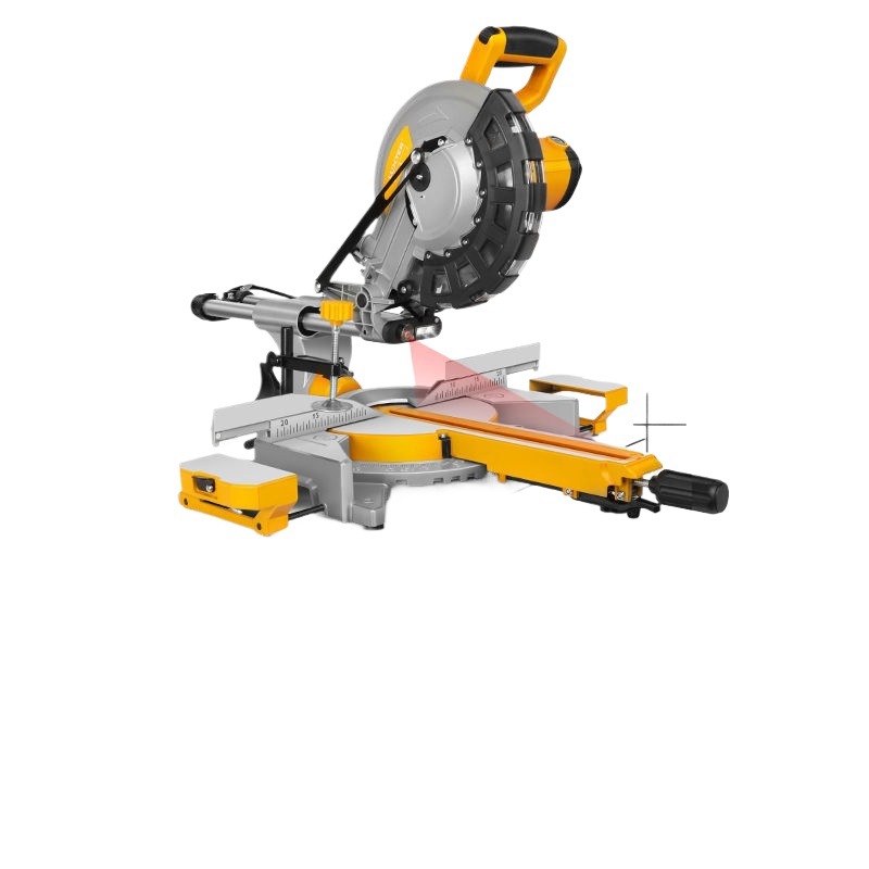 10inch New Model Tilt-Beam Saw Aluminum Machine High-Precision Multifunctional Aluminum Cutting Machine Woodworking Aluminum Alloy 45-Degree Cutting Machine