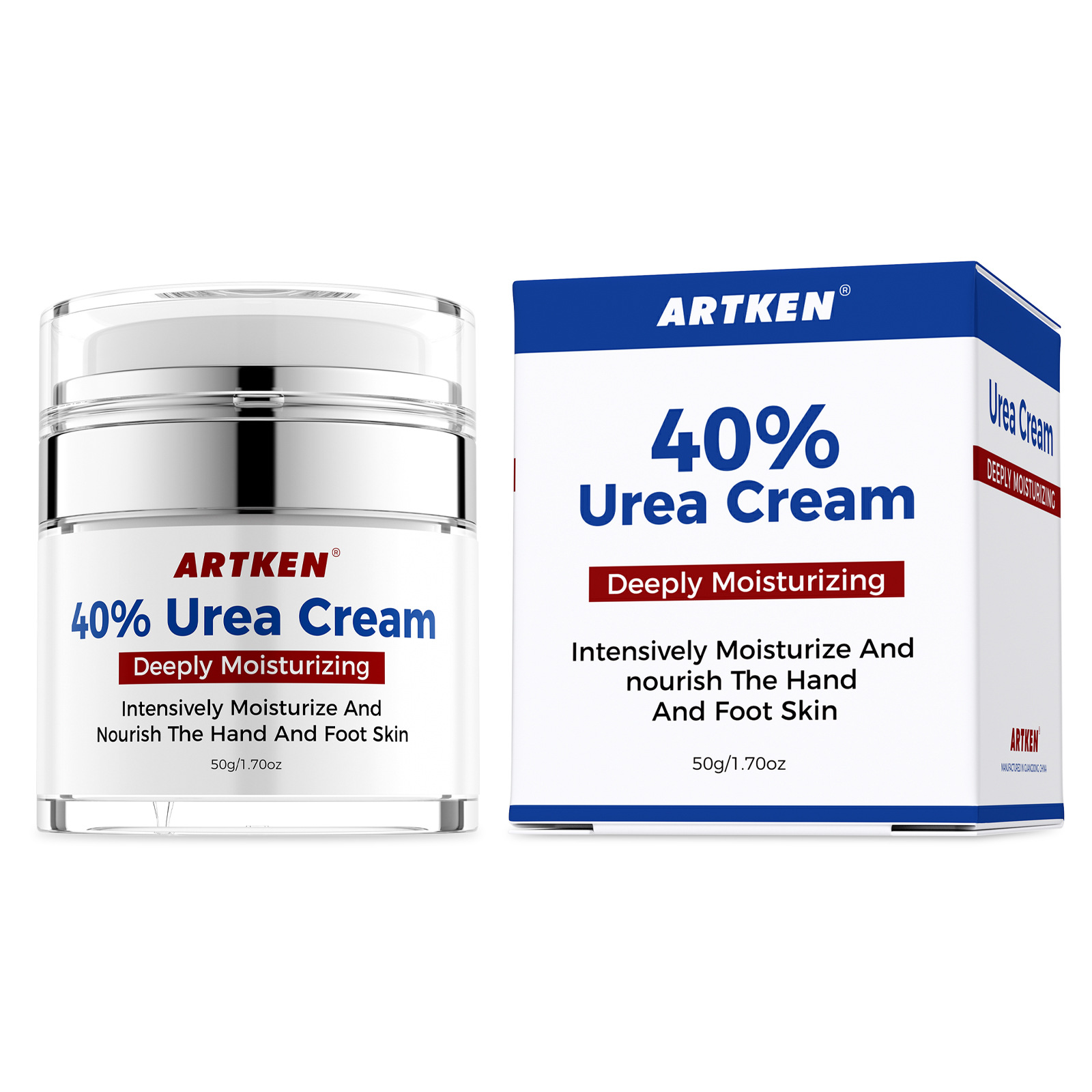 Cross-Border Urea Cream 40% Vitamin E Exfoliation, Anti-Drying, Anti-Cracking, Moisturizing and Moisturizing Manufacturer Hand and Foot Care Cream