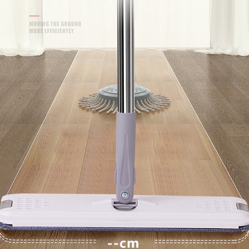 Mop Scratch-Off Original Replacement Mop Rod Household Lazy Hand-Free Mop Dry and Wet Dual-Use Mop