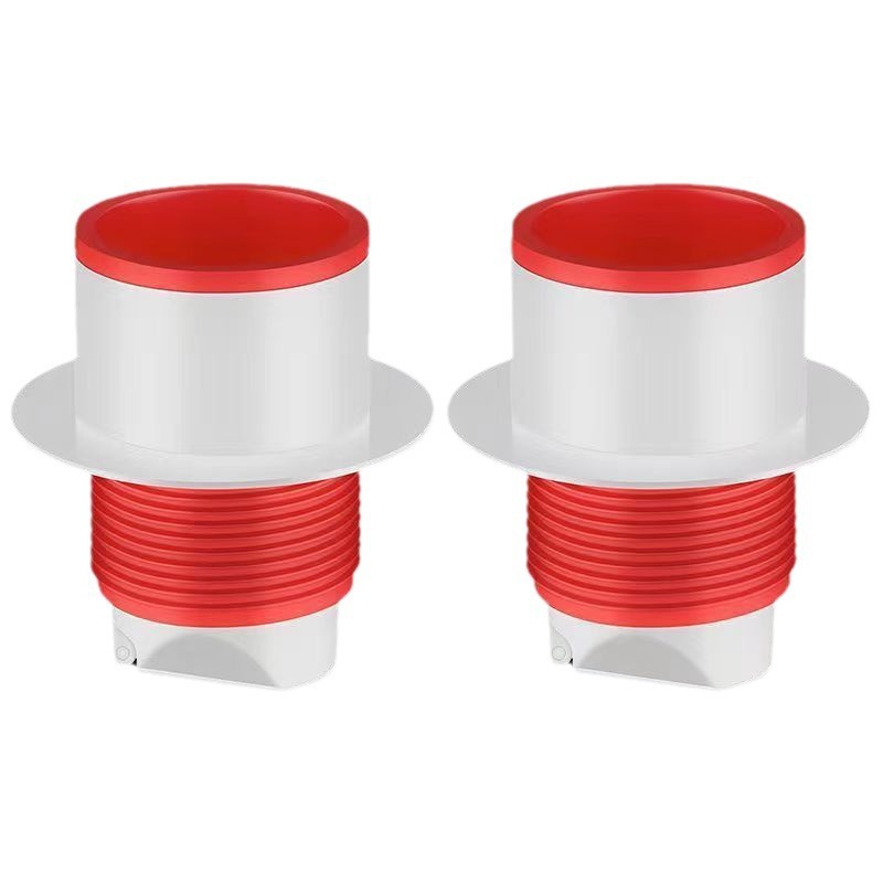 Odor-proof sealing plug ring floor drain pipe anti-return odor sewer pipe blockage kitchen vegetable basin check valve artifact