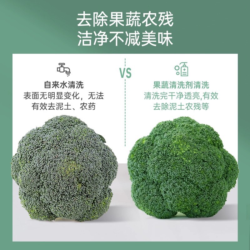 Baby Bottle Cleaner, Fruit and Vegetable Cleaning Liquid, Baby-Specific Dishwashing Liquid, Gentle and Clean, Does Not Hurt Hands