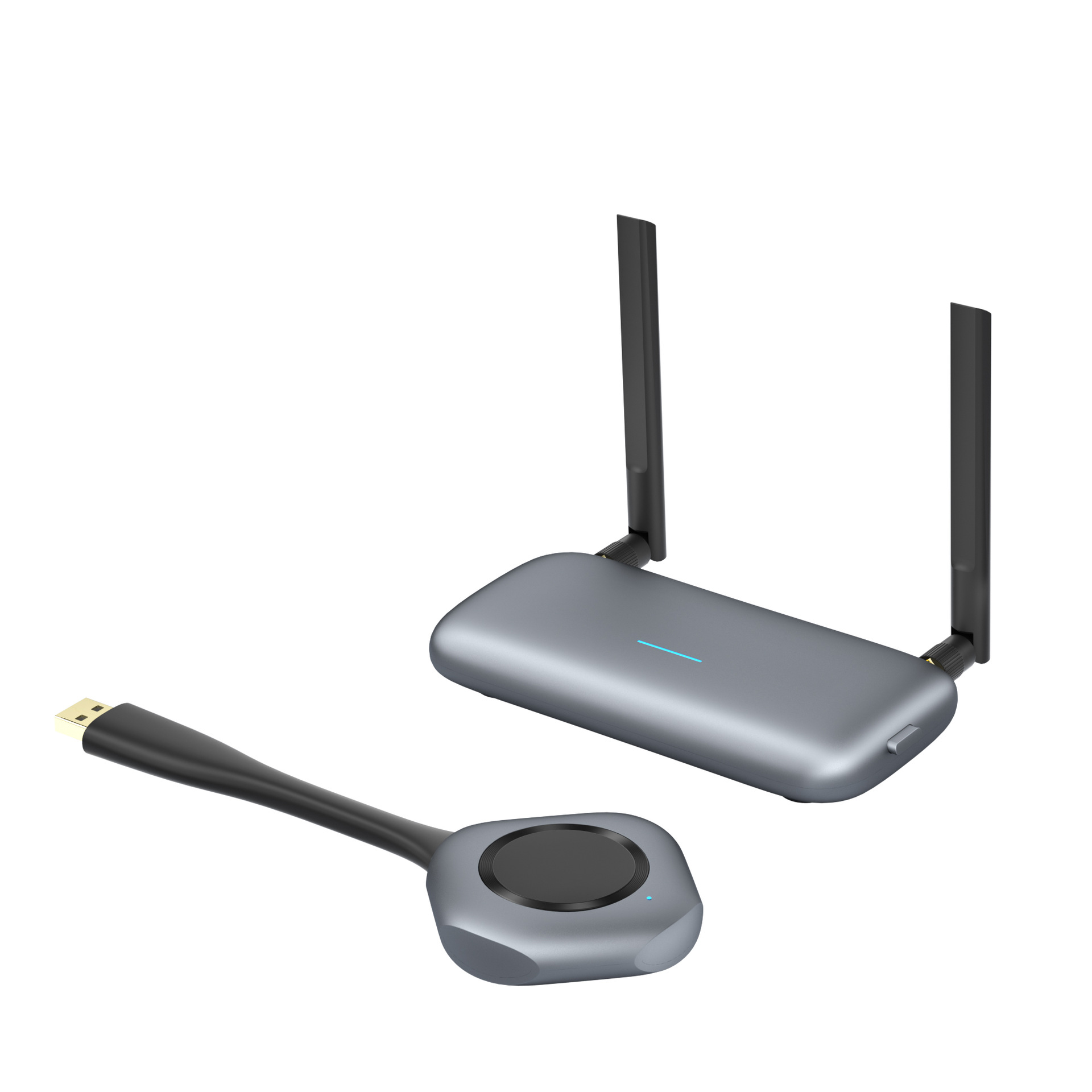 Mobile Phone and Computer Screen Sharing Device Conference Wireless Point-To-Point Android Mobile Phone USB Screen Projection Device 4K High-Definition Plug and Play