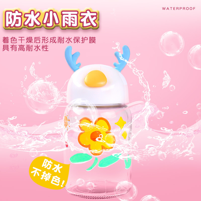 Acrylic marker washable and opaque color stackable waterproof quick-drying hand-painted diy watercolor pen drawing book