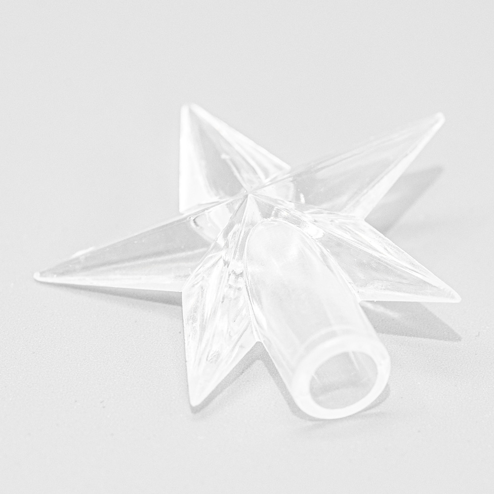 Five-Pointed Star Led Colored Light String Plug-In Accessories Star Curtain Light Pendant Starry Sky Five-Star Flower Shell