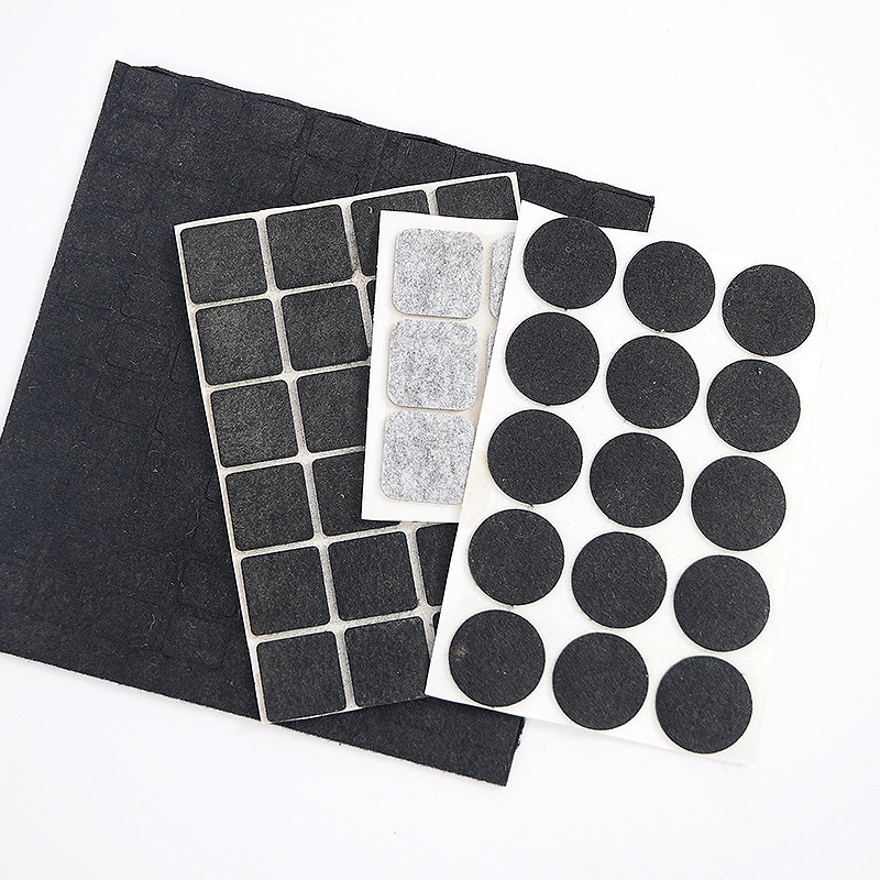 Felt Table and Chair Mat Manufacturer Wholesale Table and Chair Leg Protection Pads Silent Non-Slip Table and Stool Single-Sided Foot Pads Chair Set