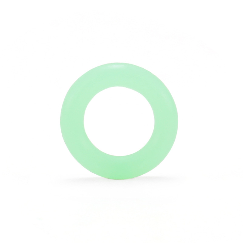 Outdoor Ground Nail Night Aperture Multifunctional Silicone Ring O-shaped Hair Aperture Warning Ring Camp Nail Night Aperture Camping Accessories