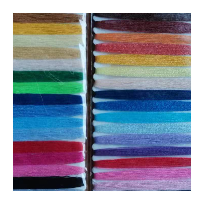 21-Color Thread Set for Handmade Sewing Kits, Cross-Stitch Sewing Threads, Embroidery Threads with Needles, 3m Bags of Cotton Embroidery Threads