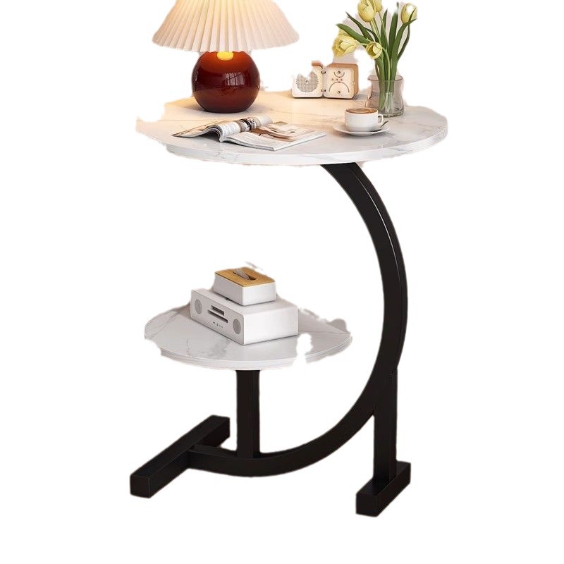 Sofa Side Table Living Room Home Balcony Tea Table Storage Rack Light Luxury Bedside Small Coffee Table Mobile Table Side Cabinet Side Table