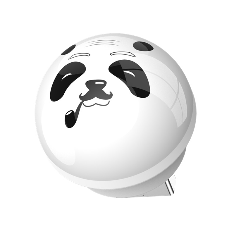 Manufacturer Panda Artificial Intelligence Voice Night Light Cartoon Voice Control Led Voice Light Mini USB Small Light USB Light
