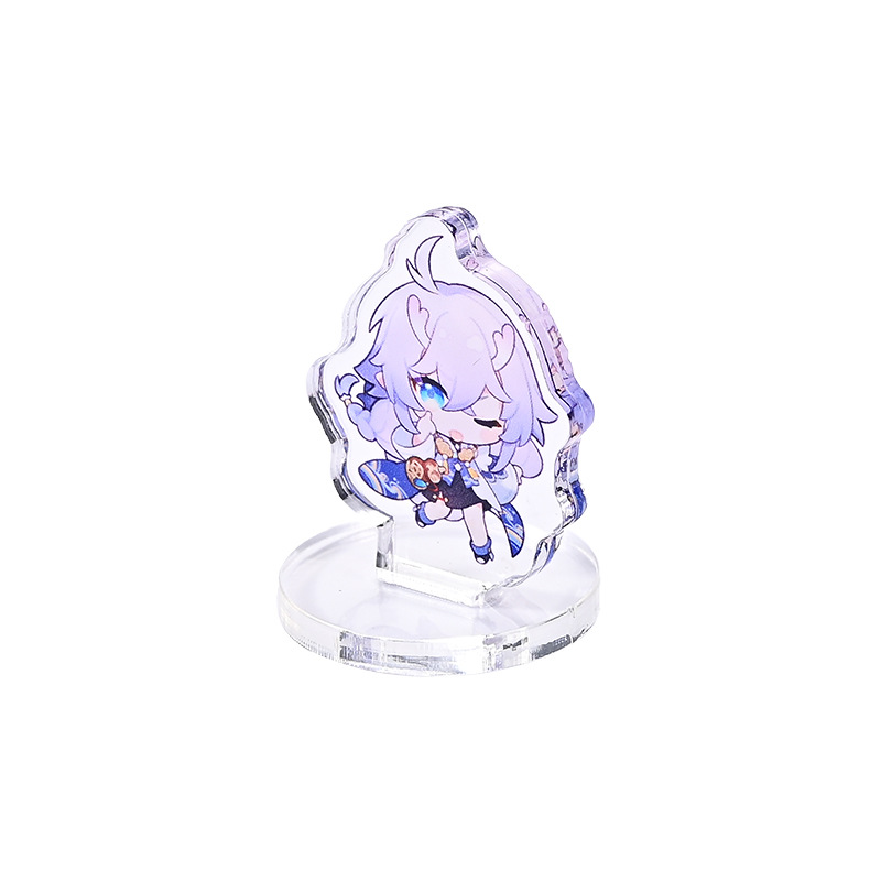 Double Thickened Acrylic Mini Small Brand Customized Student Desktop Small Ornaments Peripheral Display Brand Customized