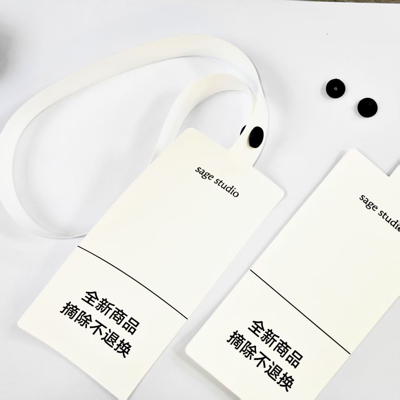 Soft Pvc Eva Men's and Women's Clothing, Shoes, Bags, Wedding Dresses, Logo Store Name, Anti-Theft, Anti-Adjustment, Anti-Counterfeiting Strip Labels and Tags
