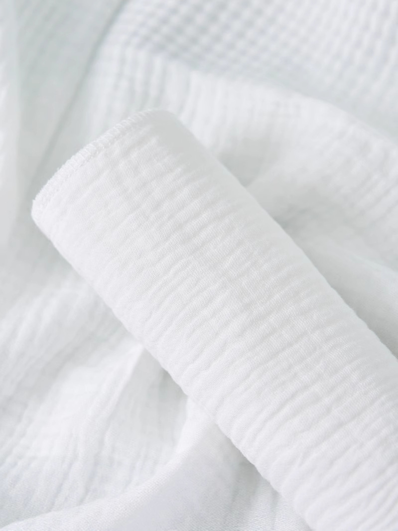 Baby Diaper Cotton Double-layer Washable Newborn Gauze Diaper Absorbent Baby Diaper Ultra-thin Breathable Urine Mustard Seed